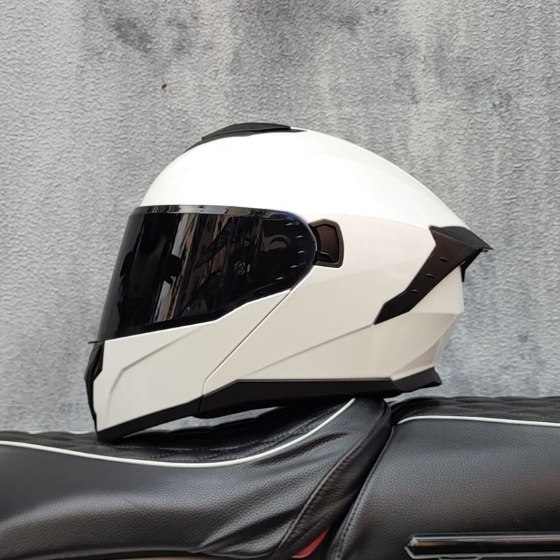 Casco de Motociclismo Integral - Dual Visor Motorcycle Racing Helmet reseña y precio